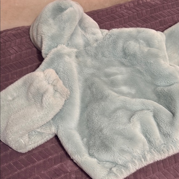 Cozy Light Blue Jacket - Picture 5 of 5